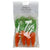 Flocked Carrot Decorations - Pack 4