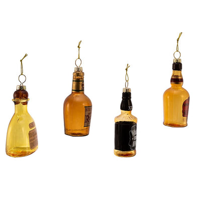 Kurt Adler Glass Liquor Bottle Ornament | Putti Christmas Canada
