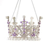 Kurt Adler Royal Splendor Purple Crown Ornament  | Putti Decorations