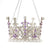 Kurt Adler Royal Splendor Purple Crown Ornament  | Putti Decorations 