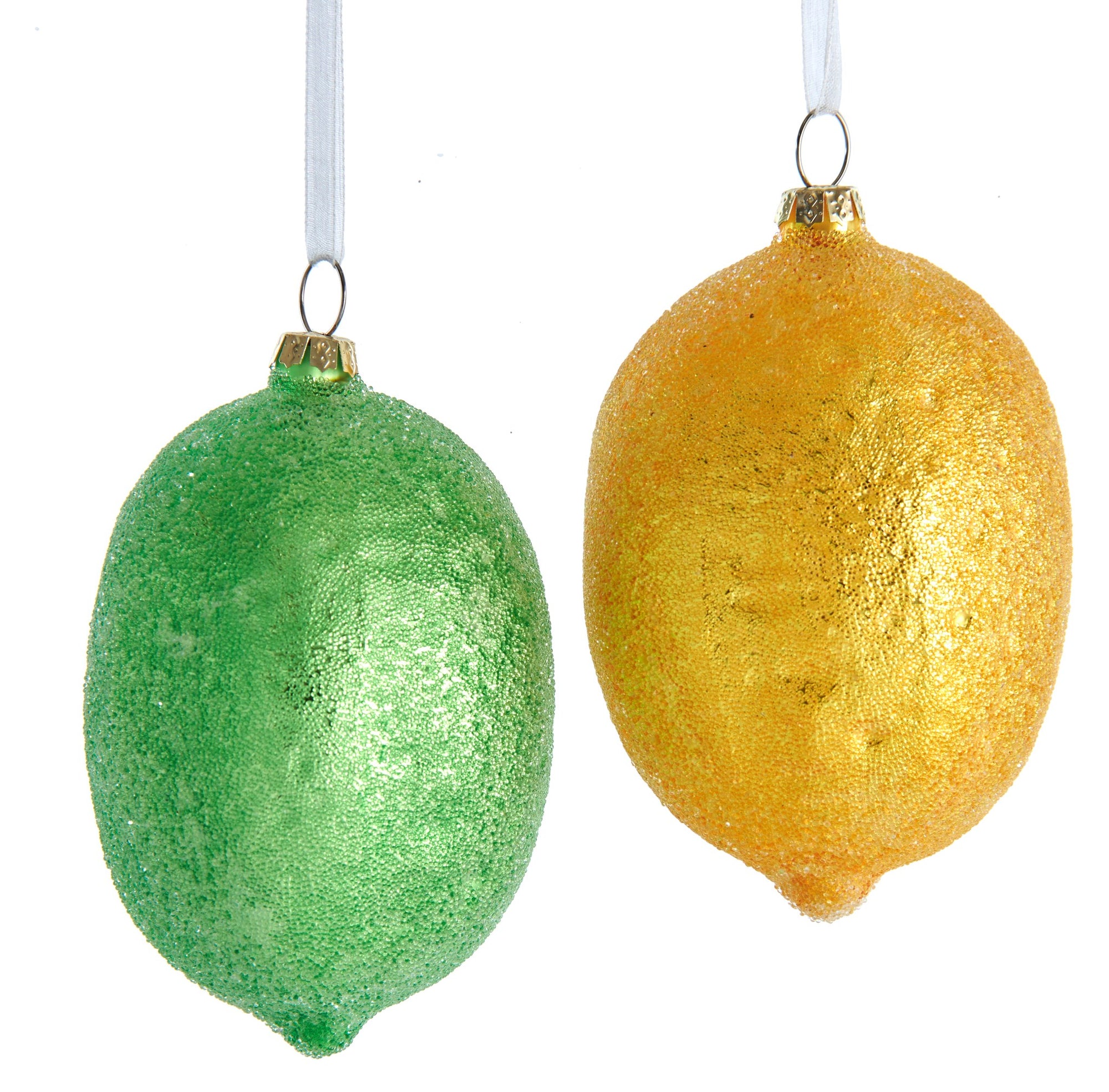 Kurt Adler Lemon and Lime Glass Ornament