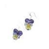 Nordic Flowers - Pansy Earrings | Putti fine Fashions Canada