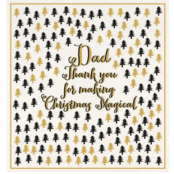 "Magical Christmas" Dad Greeting Card