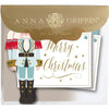 Anna Griffin Christmas/Holiday Gift Tag Nutcracker Large Tag | Putti Christmas