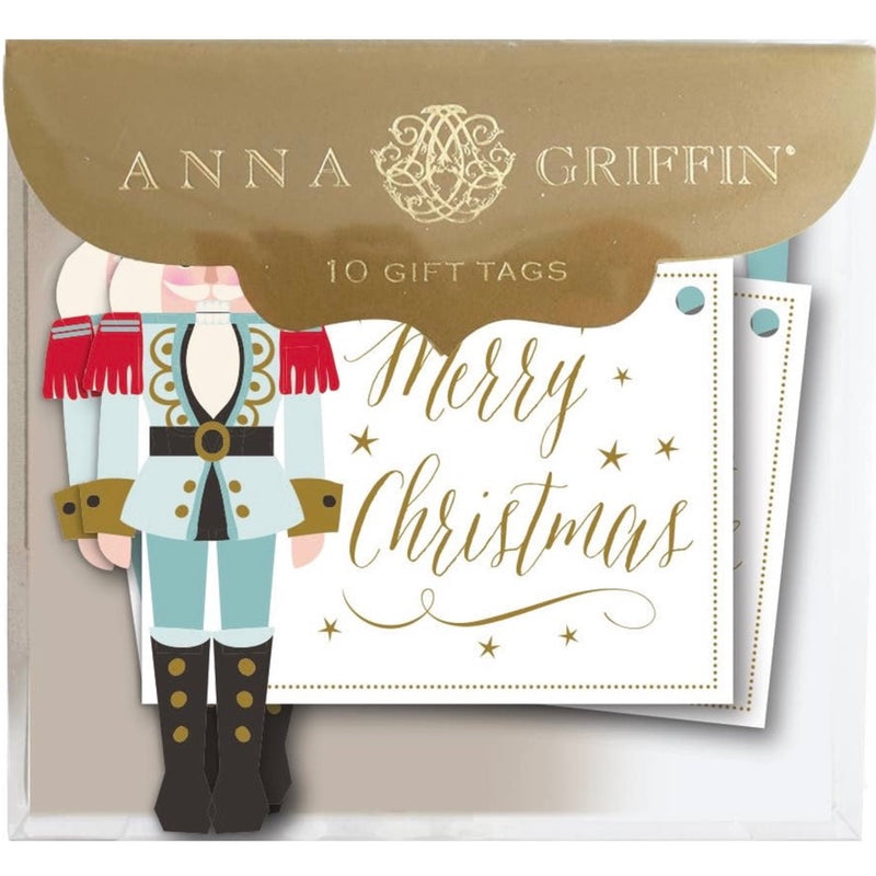 Anna Griffin Christmas/Holiday Gift Tag Nutcracker Large Tag | Putti Christmas 