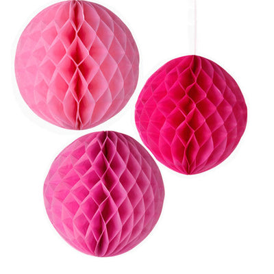 Decedant Decs Pink Tissue Honeycombs, TT-Talking Tables, Putti Fine Furnishings