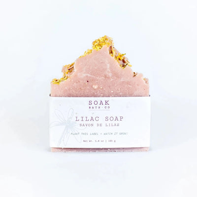 Soak Bath Co. Lilac Handmade Soap