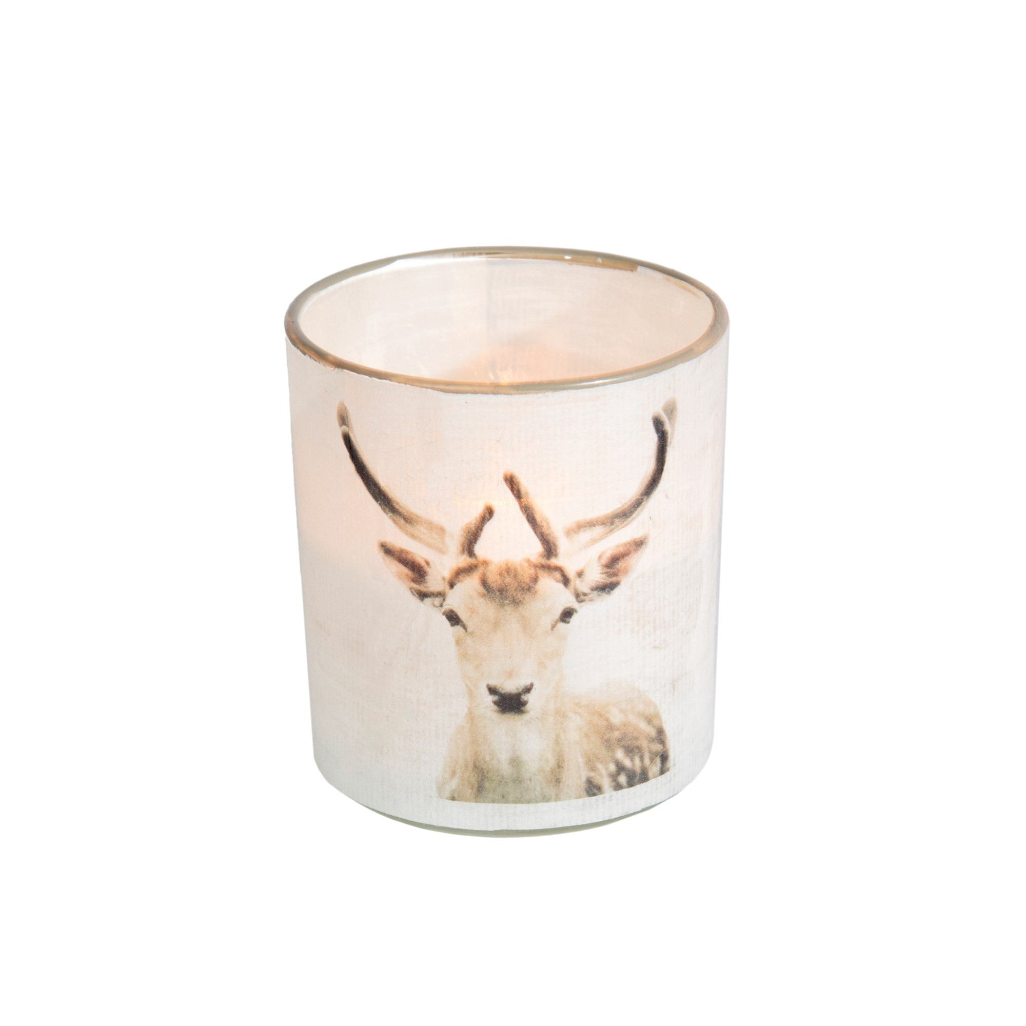  Deer Head Tea Light Holder, CF-Canfloyd, Putti Fine Furnishings