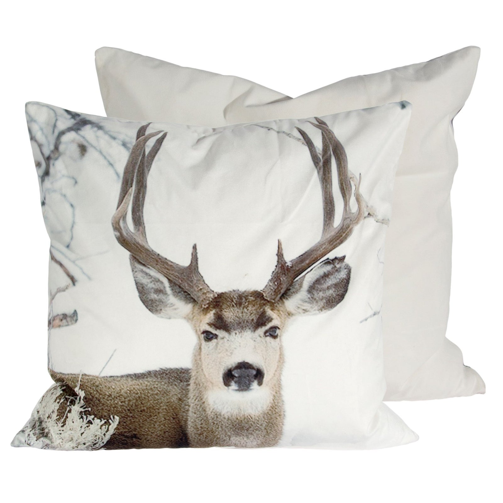  Deer Head Pillow, CF-Canfloyd, Putti Fine Furnishings