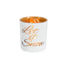 "Let It Snow" Tealite Holder, CF-Canfloyd, Putti Fine Furnishings