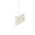 White Stingray Glass Ornament | Putti Christmas Celebrations 