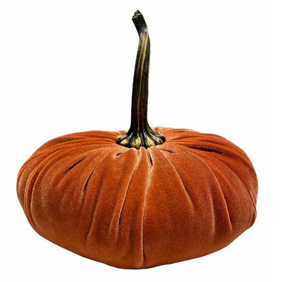 Extra Large Velvet Pumpkin - Harvest | Putti Fine Furnishings Canada