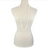 Ivory Fresh Water Pearl Long Necklace | Putti Fine Fashions Canada
