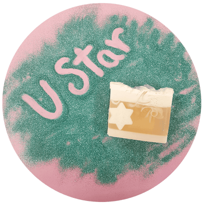 Bomb Cosmetics "Baby Ur a Star" Soap Slice