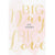 Artebene "Big Day Big Love" Pink Hearts Greeting Card | Putti Fine Furnishings 