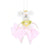 Felt Mouse with Pink Tutu and Tiara