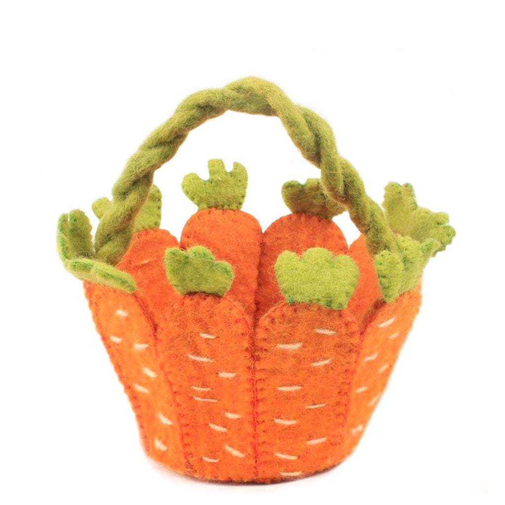 Felt Carrot Basket | Putti Easter Celebrations 