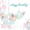 "Happy Birthday" Fans Greeting Card