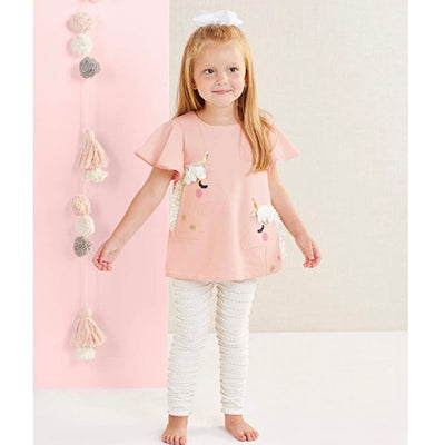 Mud Pie Unicorn Tunic and Legging Set
