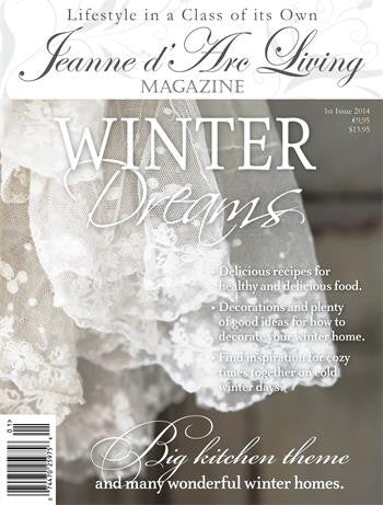 Jeanne d'Arc Living Magazine Jan 2014 1st Edition, Jeanne d'Arc Living, Putti Fine Furnishings