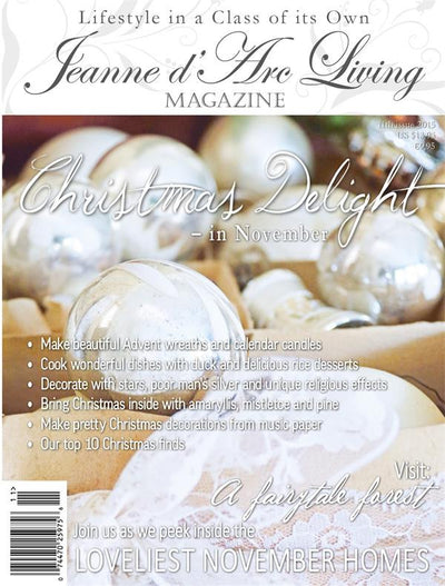 Jeanne d'Arc Living Magazine November 2015 11th edition, Jeanne d'Arc Living, Putti Fine Furnishings
