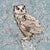 Fay's Studio Eagle Owl Greeting Card | Putti Fine Furnishings 