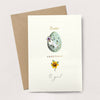 "Easter Greetings to You" Robins Egg Greeting Card