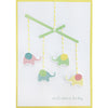 "Welcome Baby" Baby Mobile Greeting Card