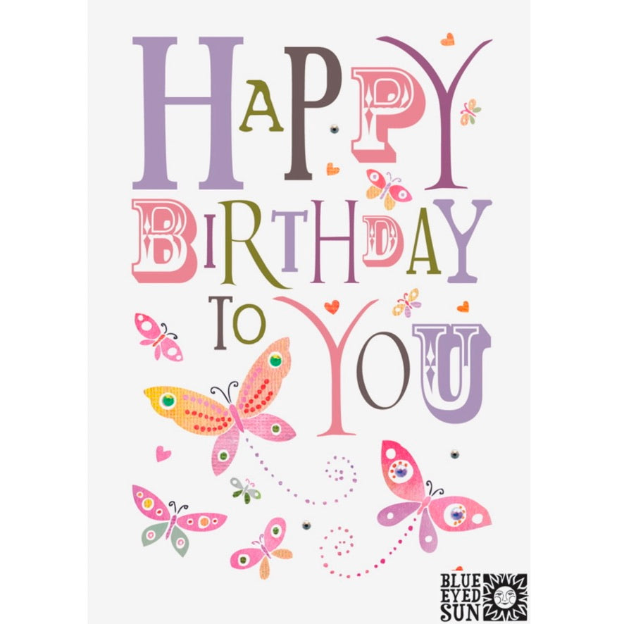 "Happy Birthday to You" Greeting Card | Putti Fine Furnishings 