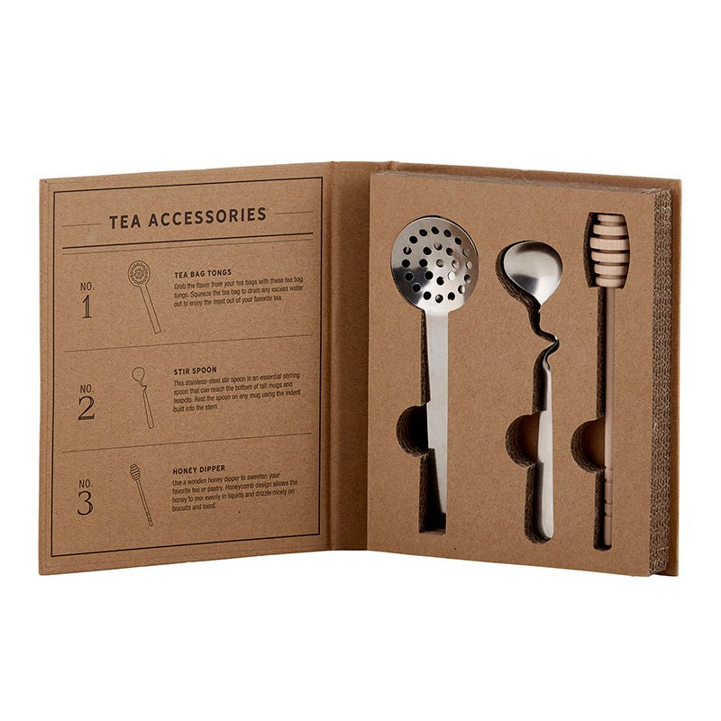 Santa Barbara Design Cardboard Book Set - Tea Accessories | Putti 