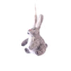 Grey Bunny Felt Ornament