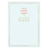 "This calls for cake" Birthday Cake Greeting Card | Putti Celebrations