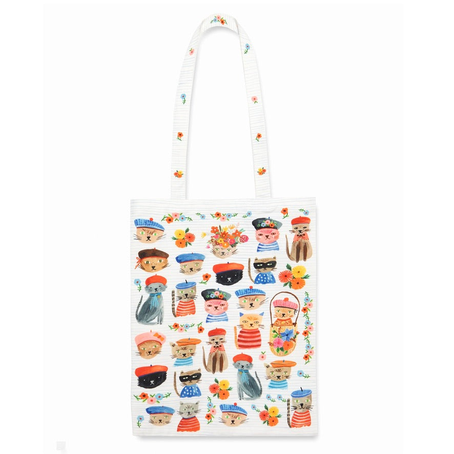 Bon Artis Tote Bag - Ooh La La Cats Meow | Putti Fine Fashions 