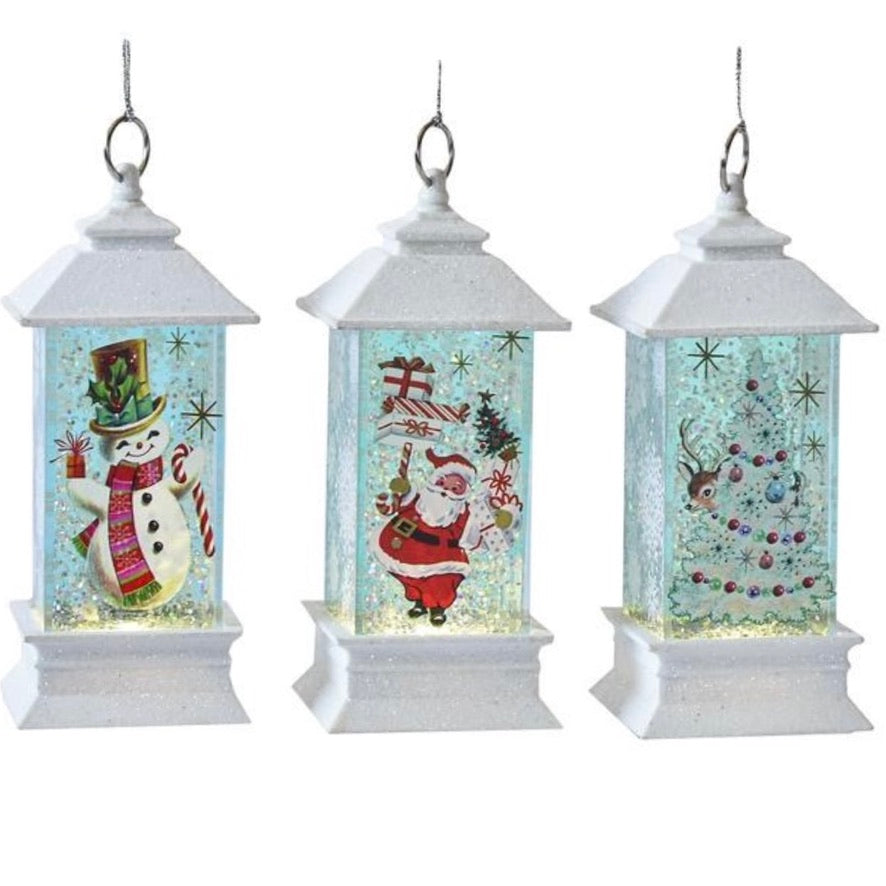 Holiday Icon Mini Shimmer Lanterns | Putti Fine Furnishings Canada 