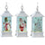 Holiday Icon Mini Shimmer Lanterns | Putti Fine Furnishings Canada 