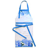 Blue Hydrangea Cotton Apron | Putti Fine Furnishings