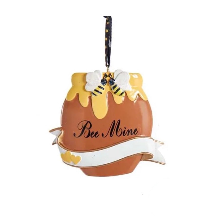 Kurt Adler "Bee Mine" Honey Pot Ornament