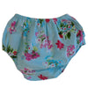 "Blue Floral" Frilly Nickers, PC-Powell Craft Uk, Putti Fine Furnishings
