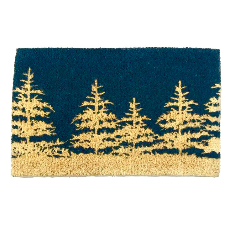 Tag Ltd Winter Tree Coir Doormat - Putti Christmas Celebrations Canada