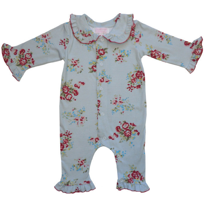  Blue Mixed Floral Jumpsuit, PC-Powell Craft Uk, Putti Fine Furnishings