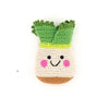 Fennel Friendly Vegetable Hand Crochet Rattle  | Le Petite Putti Canada