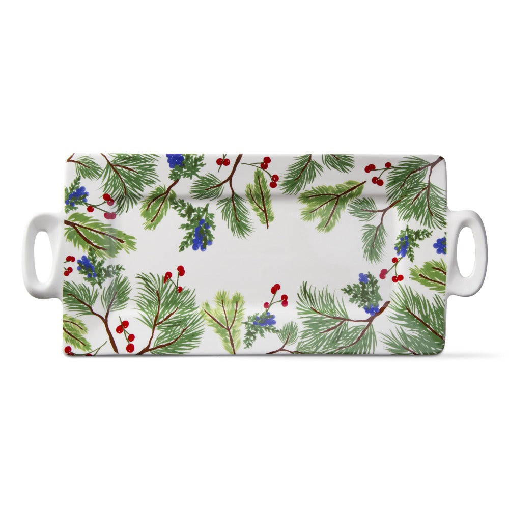 Juniper Sprig Rectangular Platter