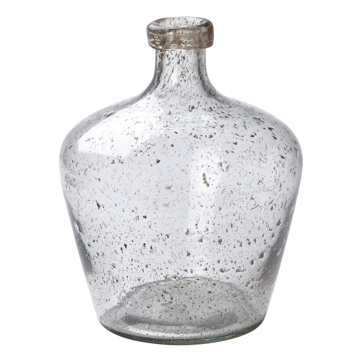 Brooklyn Pebbled Glass Vase - Medium | Putti Fine Furnishings 