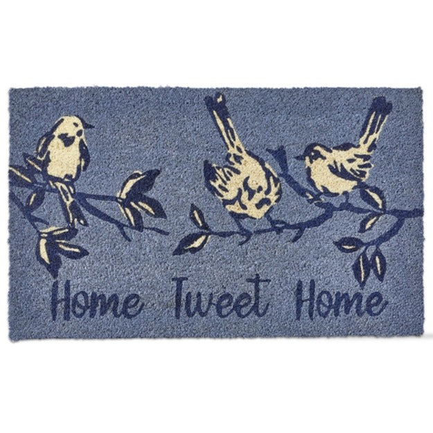 Tag Ltd Home Tweet Home Coir Doormat | Putti Fine Furnishings Canada 