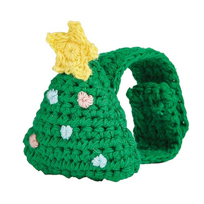 Crochet Wristlet - Christmas Tree