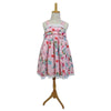 "Pink Floral" Dress with Lace Trim, PC-Powell Craft Uk, Putti Fine Furnishings