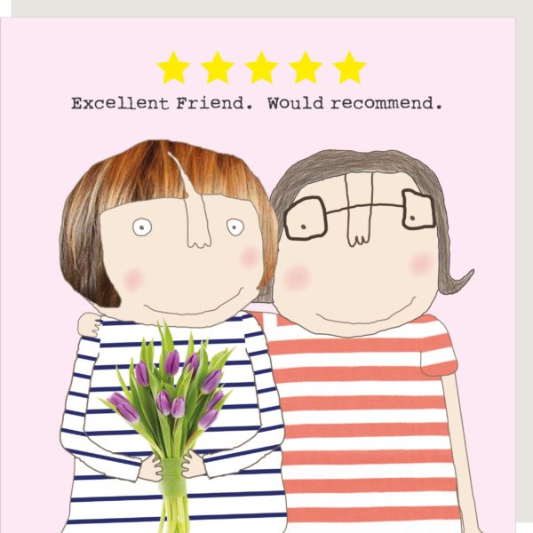Rosie Made a Thing Greeting Card - Five Star Friend | Putti Fine Furnishings 