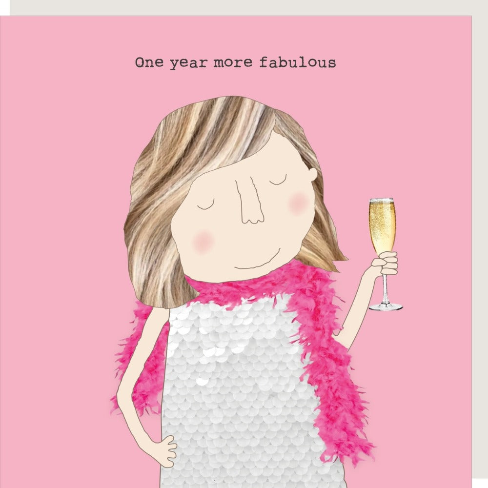 Rosie Made a Thing Greeting Card - More Fabulous | Putti Fine Furnishings 