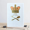 "King of the Grill" Happy Birthday Greeting Card, EG-Estelle Gifts, Putti Fine Furnishings