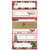 Anna Griffin Red and Green Plaid 3D Label Sheets | Putti Christmas